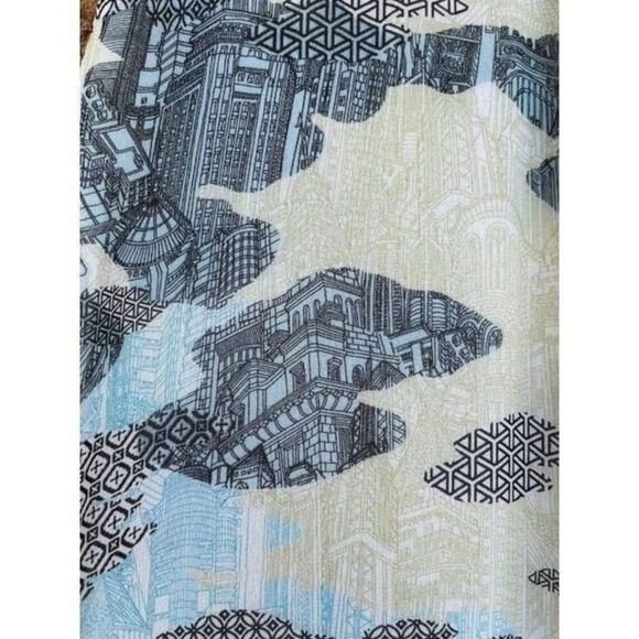 Shanghai Tang  silk sheer dress 10 - Picture 10 of 12